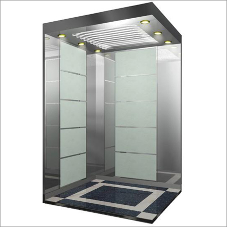 Elegant Elevator - Stainless Steel, Load Capacity: 630/800/1000 kg | Smooth Functionality, Remote Control, Prolonged Operational Life, Safety Sensors