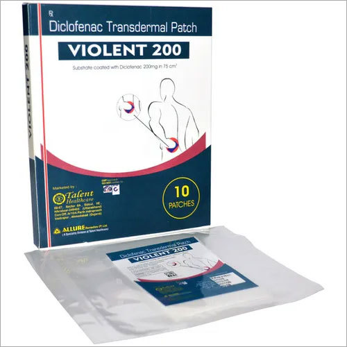 Violent Patch, For Personal, Packaging Type: Pouches General Medicines