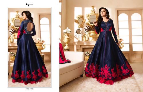 Lt-90 Nx Georgette Heavy Party Wear Suit