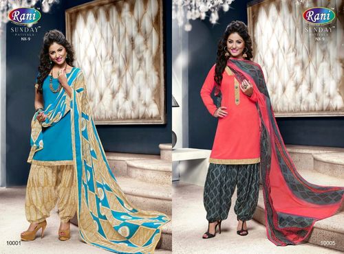 Rani Sunday Patiala nx cotton suit