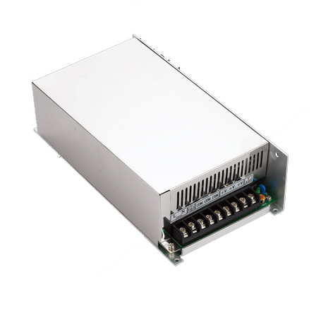 Compact Single Switching Power Supply - Metal, 238x124x65mm, 600W Output, 90~264VAC Input, 82-86% Efficiency, Overload and Temperature Protection, LED Indicator
