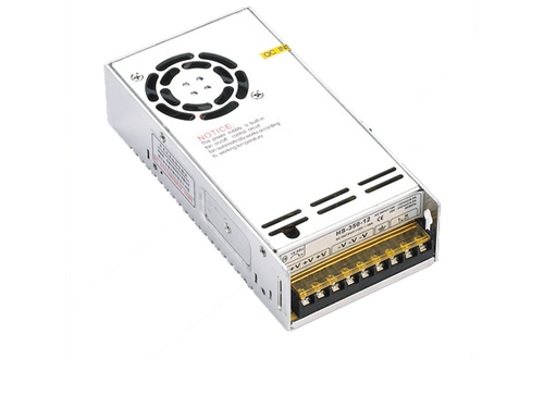 Compact Single Switching Power Supply - Metal, 199x99x48mm, 250-350W, 90-264VAC Input, Overload & Overtemperature Protection, LED Indicator, 2-Year Warranty
