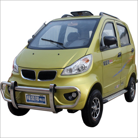 Electric Metallic Apricot Car