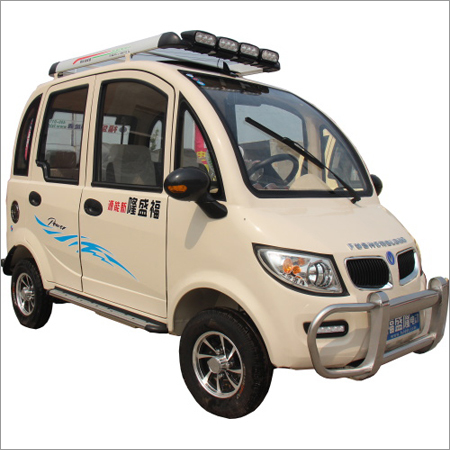 Electric Grass White Quadricycle