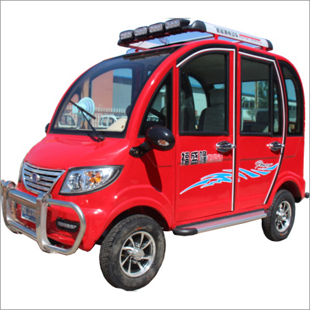 Electric Ruby Red Quadricycle