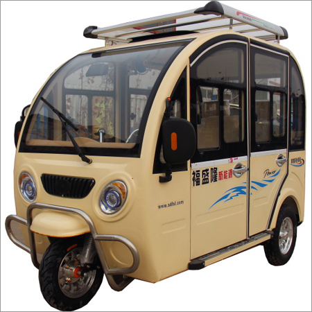Electric Beige Tricycle