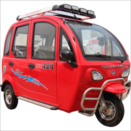 Electric Ruby Red Tricycle