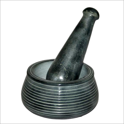 Granite Angled Mortar & Pestle