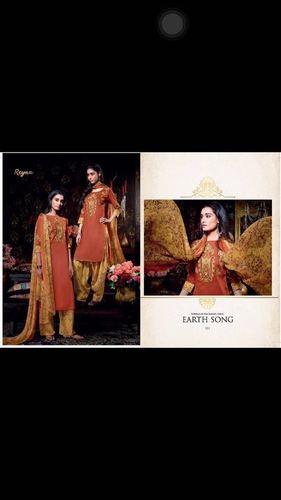 Ganga Reyna Cotton Embriodary Suit