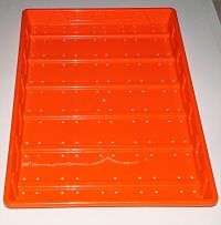 Red Hydroponic Tray