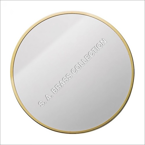 Round Wall Mirror Glass Thickness: 6 Millimeter (Mm)