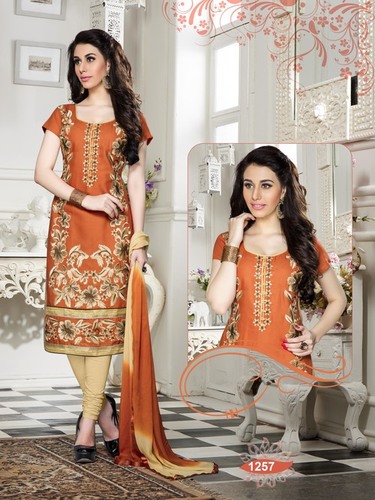 Attractive Embroidered Dress