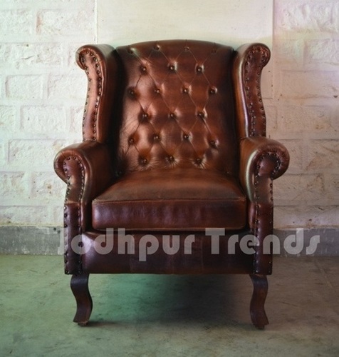 Red Leather Armchair In Minimalist Style Transparent Pro Sofa - Finish: Polished