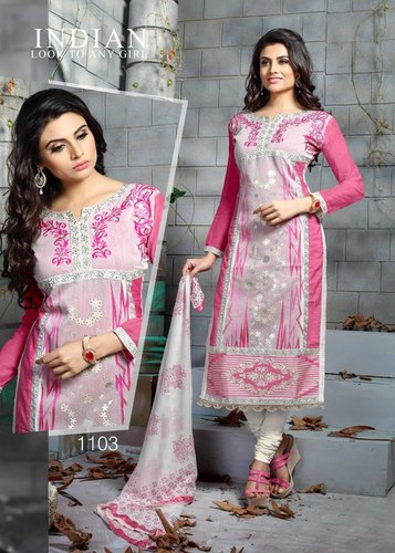 Pink Beautiful Ladies Salwar Kameez