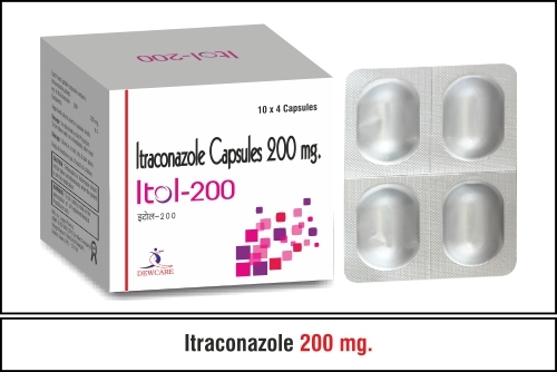 Itraconazole Capsuals 200 mg