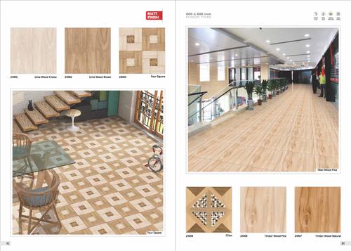 Ceramic Tile Size: 600X600 Mm Also Available In 300X600 Mm