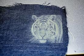 Jeans Engraving job Work
