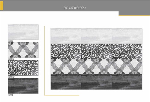 Ceramic Tile Size: 300X600 Mm
