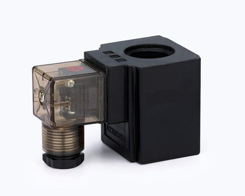 Hydraulic Solenoid Coil - Thermoplastic Composite 20mm x 53mm, DC6V~DC110V AC6V~AC380V | Breakdown Voltage 1800V, F Grade Isolation, IP65 Protection, High Temperature Humidity Resistance