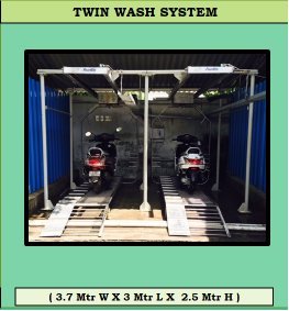 Twin Bike Wash System
