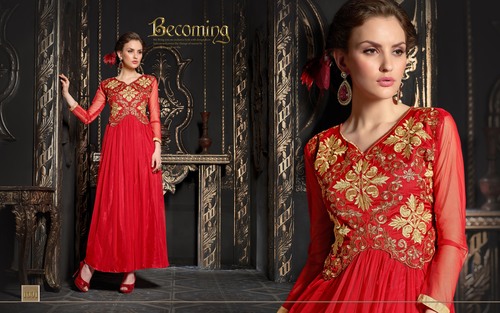 Long Flaired Gown