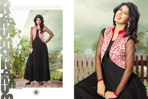 Long Anarkali Gown
