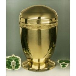 Gold Brass Metal Cremation Urns