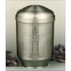 Candle Brass Metal Cremation Urns