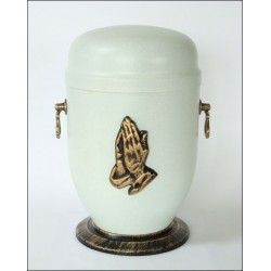 Wholesale Praying Hand Brass Cremation Urns