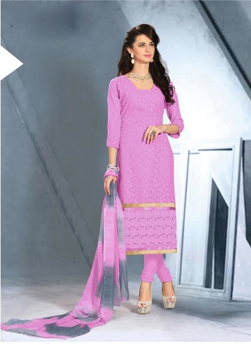 Light Pink Embroidered Stylish Salwar Kameez