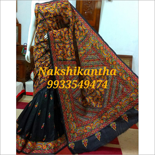 Black Kadhai Saree