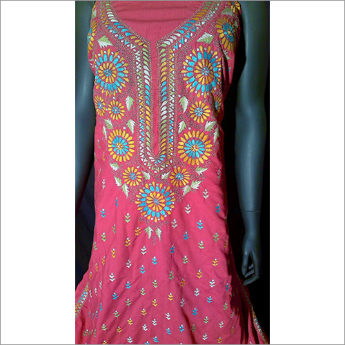 Pink Kadhai Suit