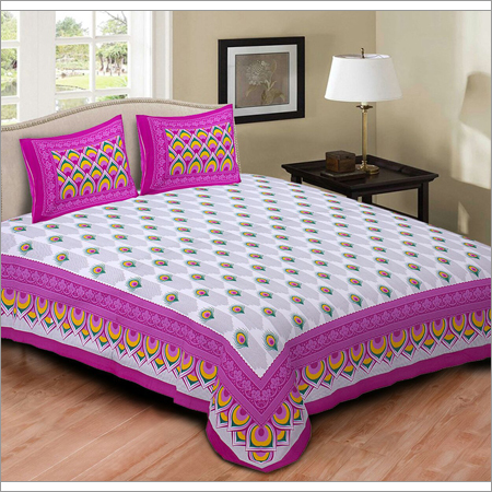 Printed Cotton Bed Sheet