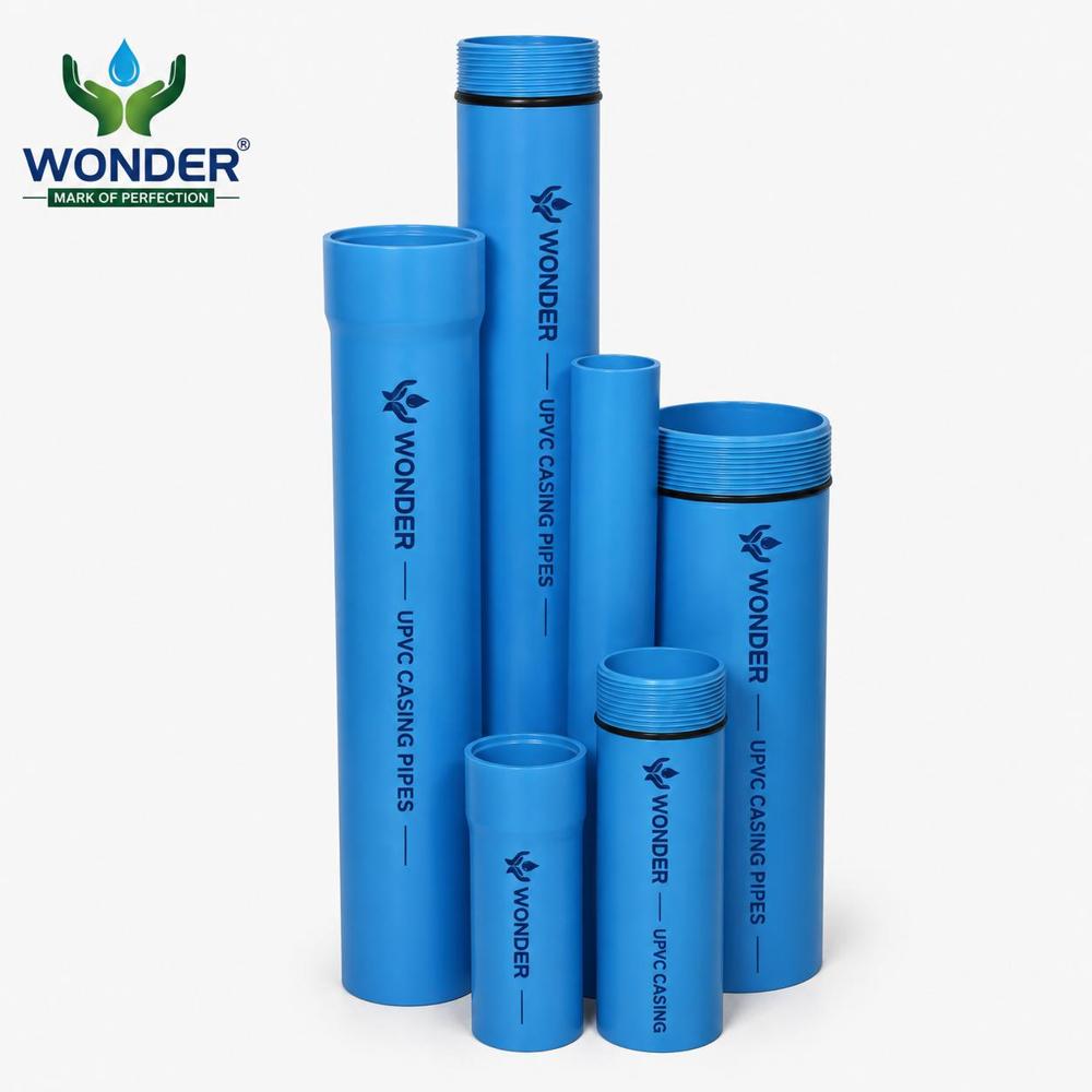 Upvc Casing Pipes - Color: Blue