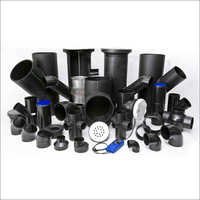 Hdpe Pipe Fittings - Color: Black