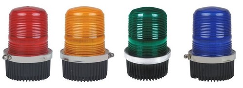 LED blinking warning lights