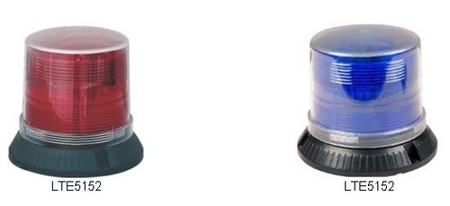 Flashing warning lights