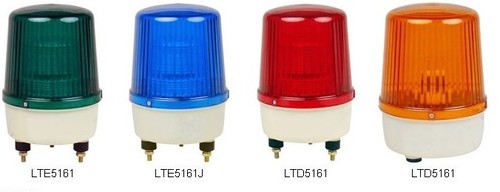 Flashing warning lamps