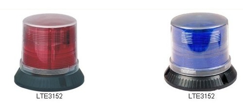 Burst flashing warning lights