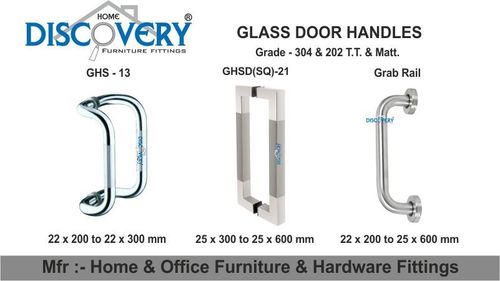 U - Glass door handle