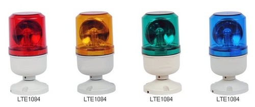 Rotary warning lamp