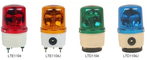 Rolling warning lights