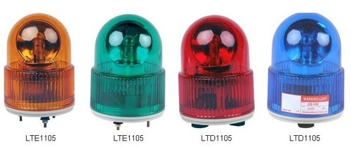 Rolling Warning Lamp - Resin 35x23.5x40.5cm Red Yellow Green Blue, Bright Weatherproof Light