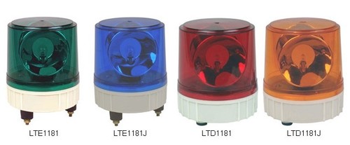 Rolling signal lamps