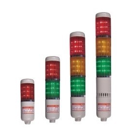 Tower Warning Lamps - PC/ABS Materials, Multi-Color, 60-80 Flashes/Min, 85dB Buzzer, IP65 Rated