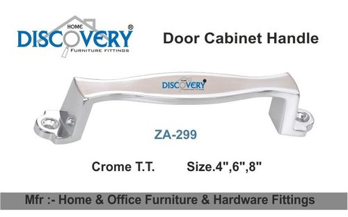 Hardwear Cabinet Handle - Steel, Chrome Finish, 4/6/8 Inch, Bar Style, Durable and Easy Install
