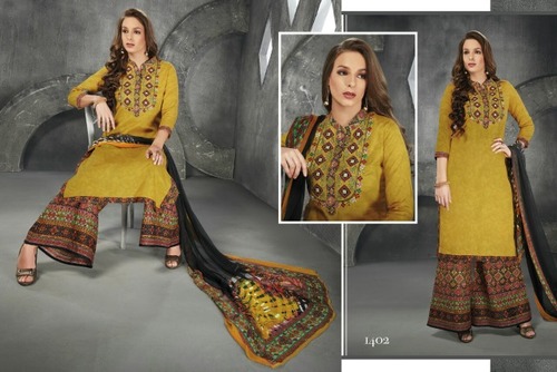 RUHAB cotton Embriodary suit