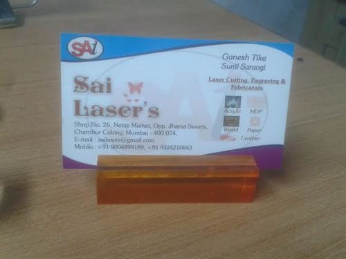 Acrylic Card Holder