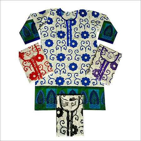 Stitched Printed Cotton Kurtis