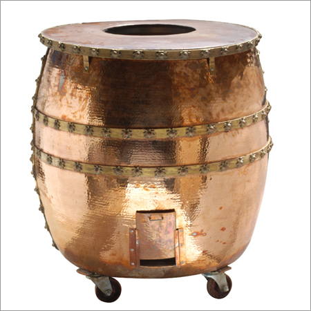 Copper Hammered Tandoor